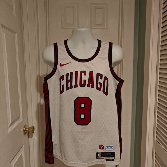Chicago Bulls 2022/23 City Edition Zach Lavine Nike Swingman Jersey NBA Size 48 - Picture 3 of 15